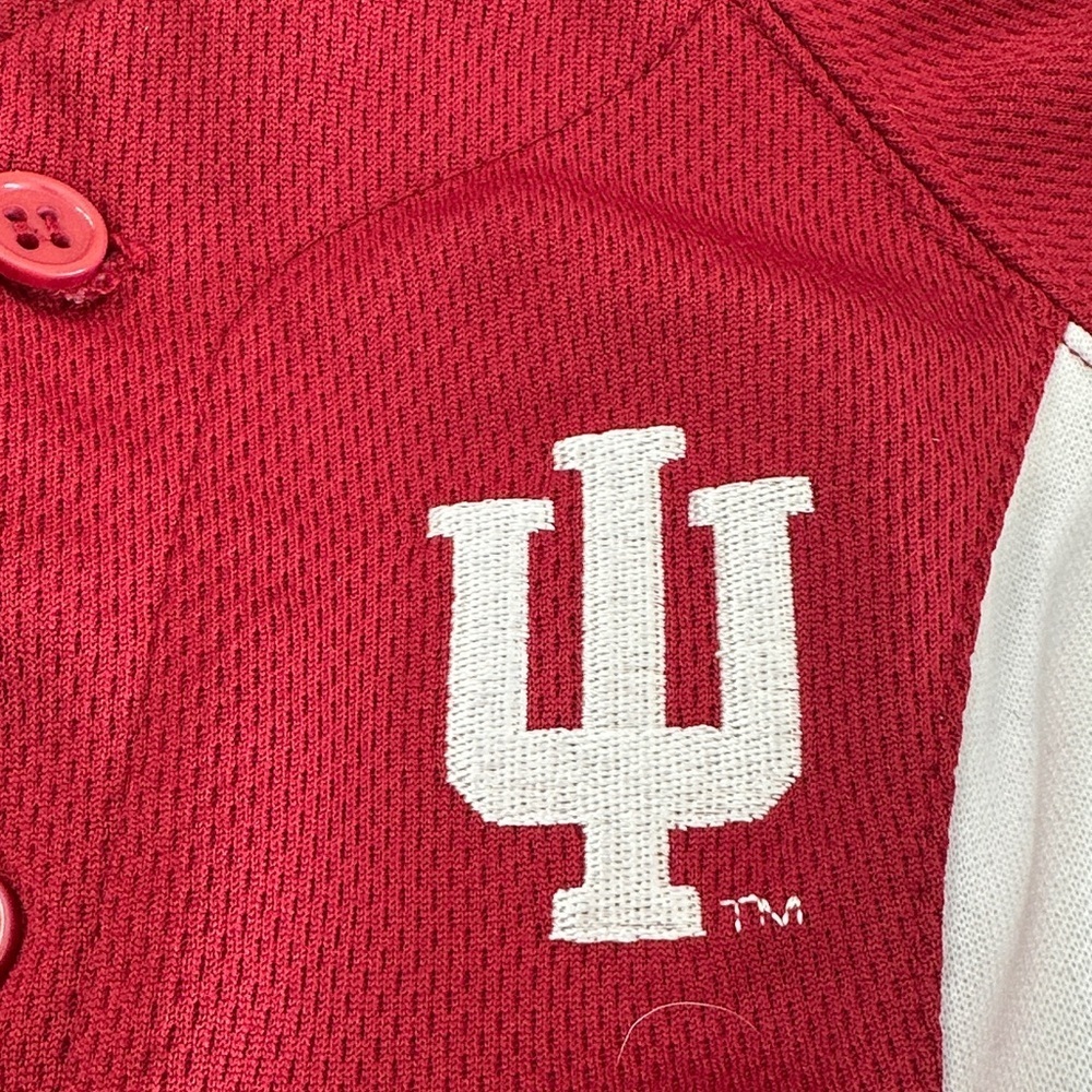 Indiana university Nike Red and White Kids Bodysuit. 18mo - Picture 2 of 5